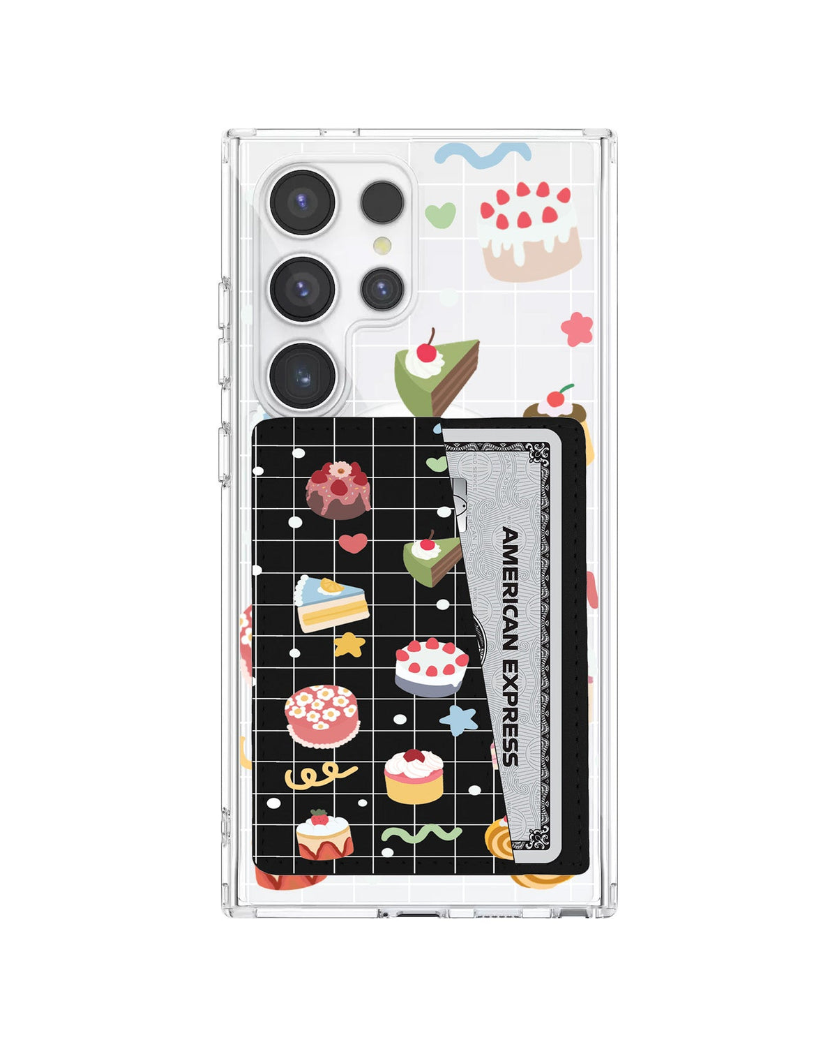 Android Leather Wallet Case - Korean Cake