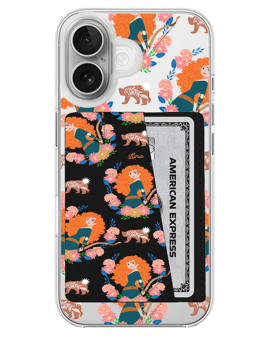 iPhone Leather Wallet Case - Merida