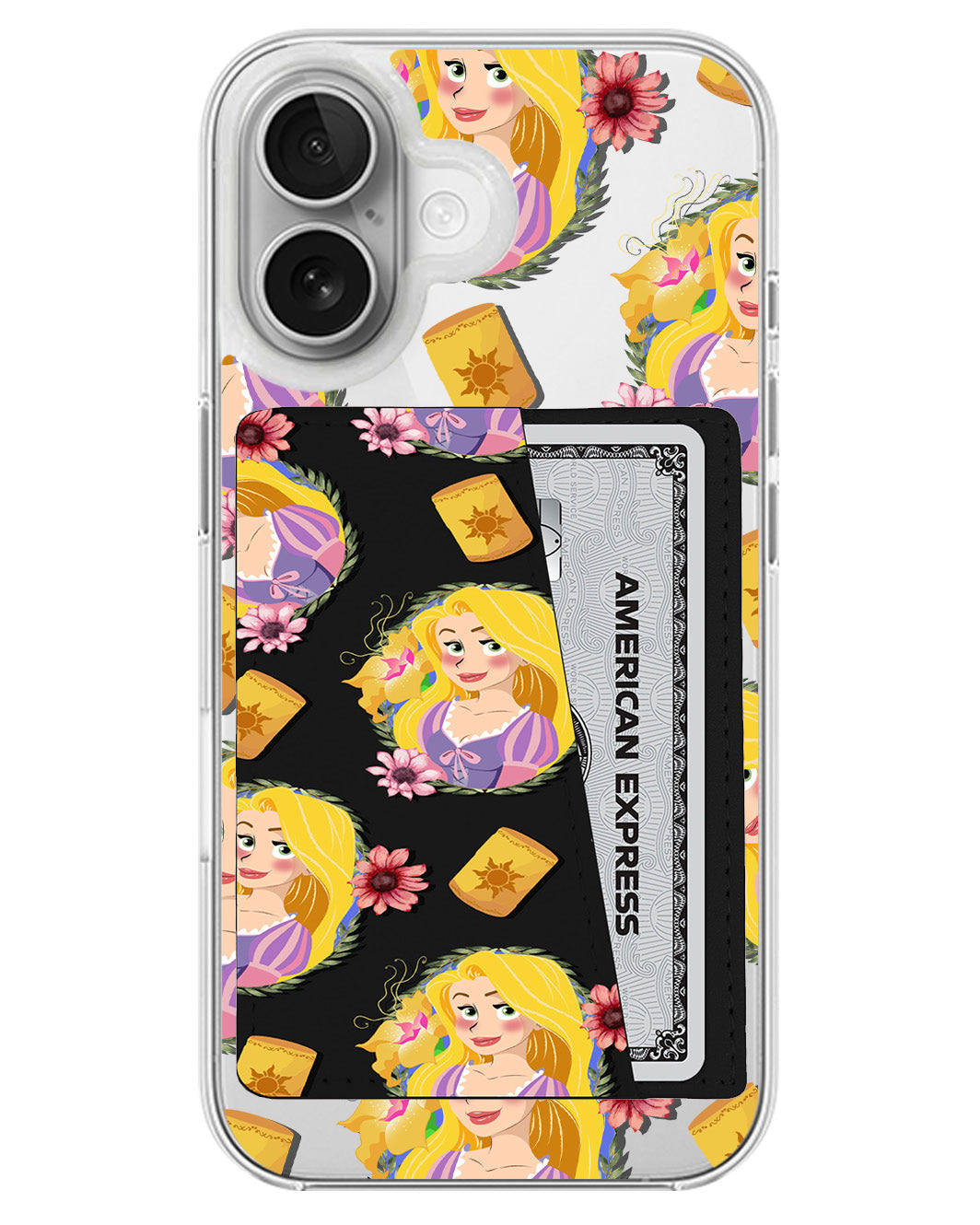 iPhone Leather Wallet Case - Rapunzel