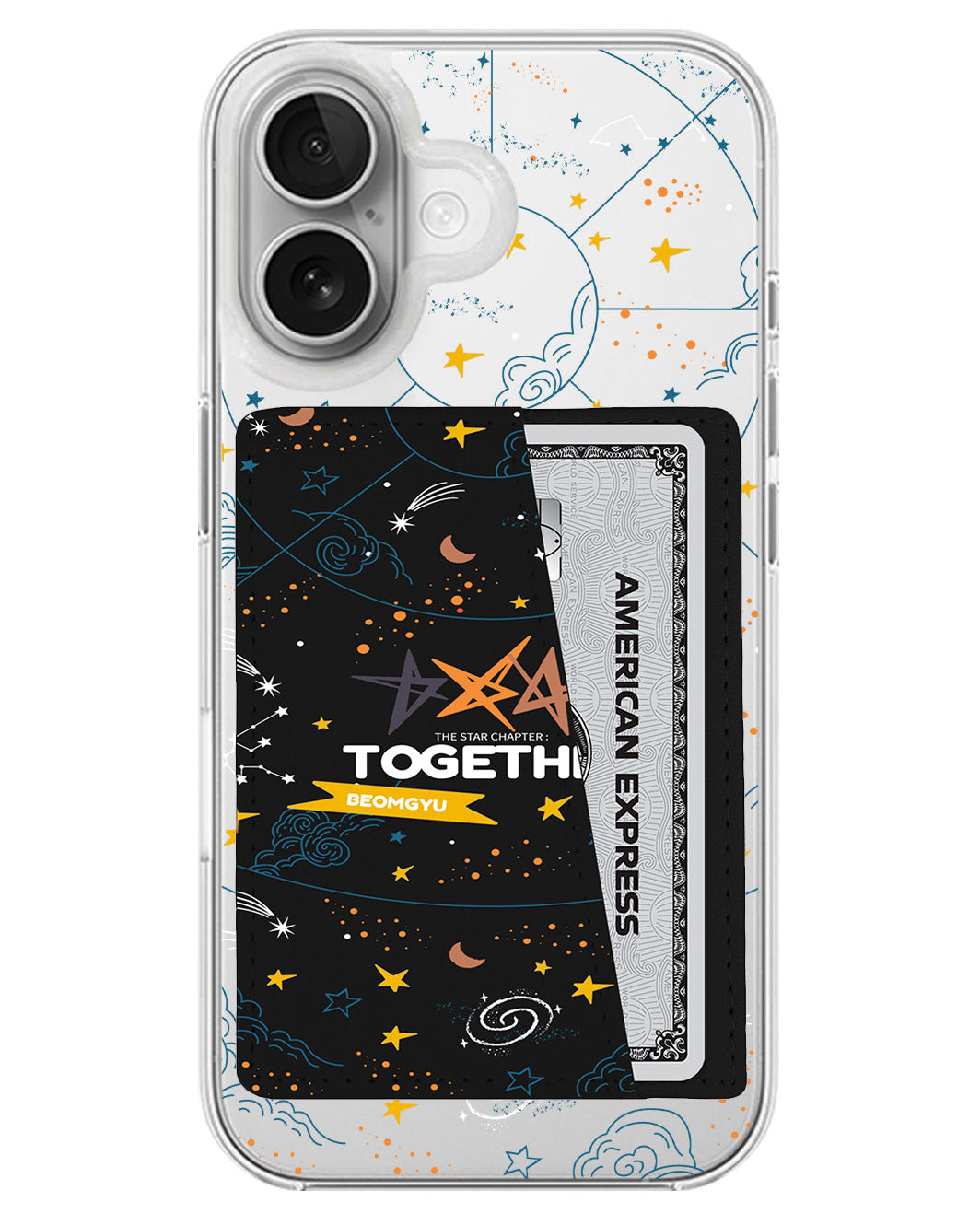 iPhone Leather Wallet Case - TXT 2