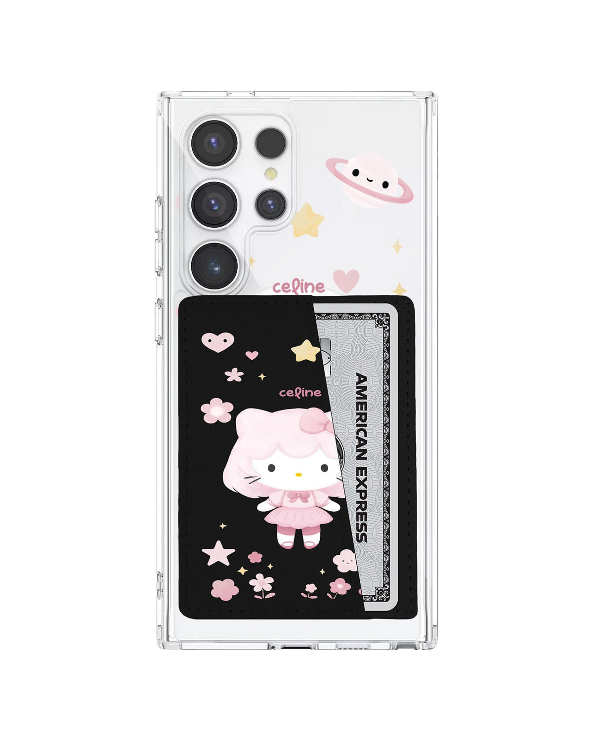 Android Leather Wallet Case - Hello Kitty