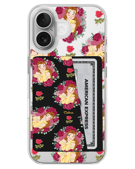 iPhone Leather Wallet Case - Belle