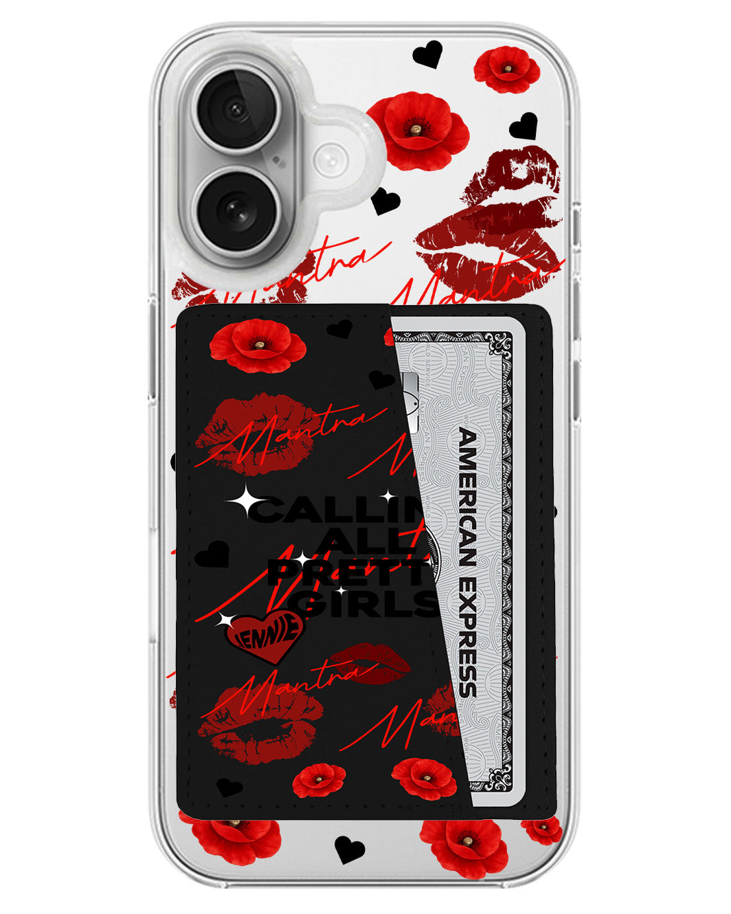 iPhone Leather Wallet Case - Jennie Pretty Girls
