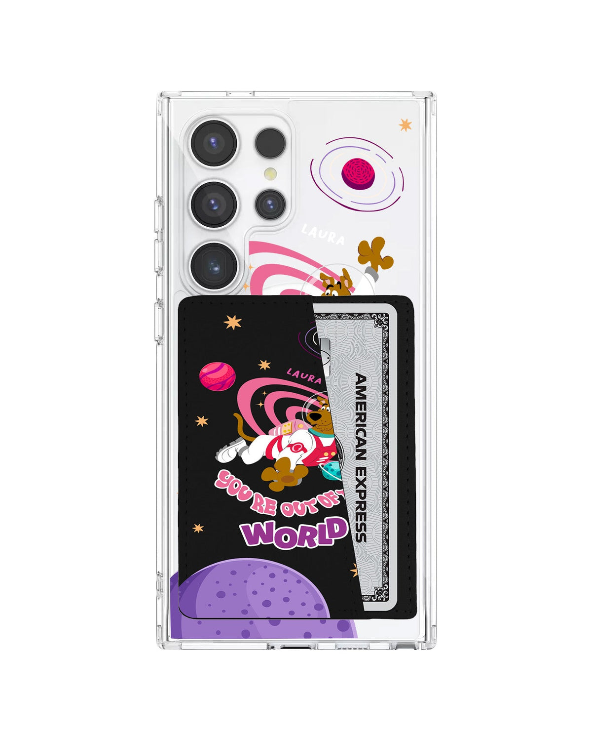 Android Leather Wallet Case - Scooby Out Of World