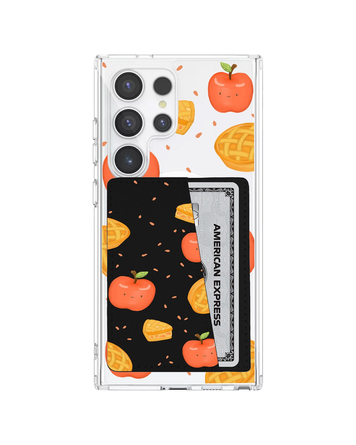 Android Leather Wallet Case - Apple Pie