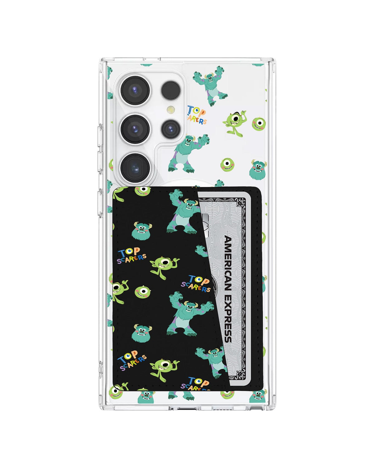 Android Leather Wallet Case - Monser Top Scarers