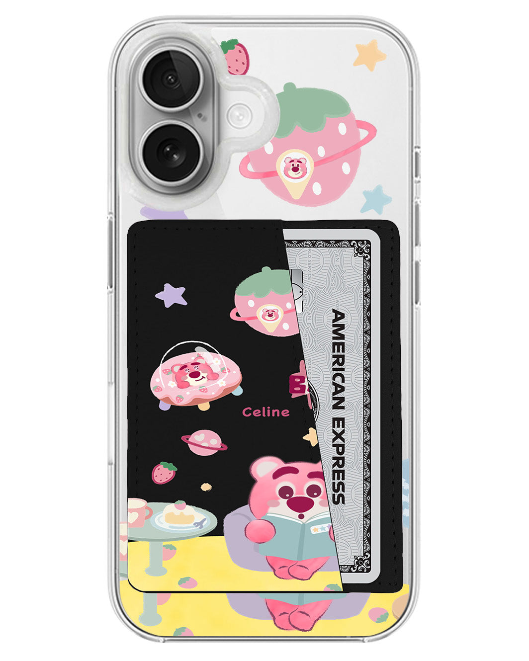 iPhone Leather Wallet Case - Lotso