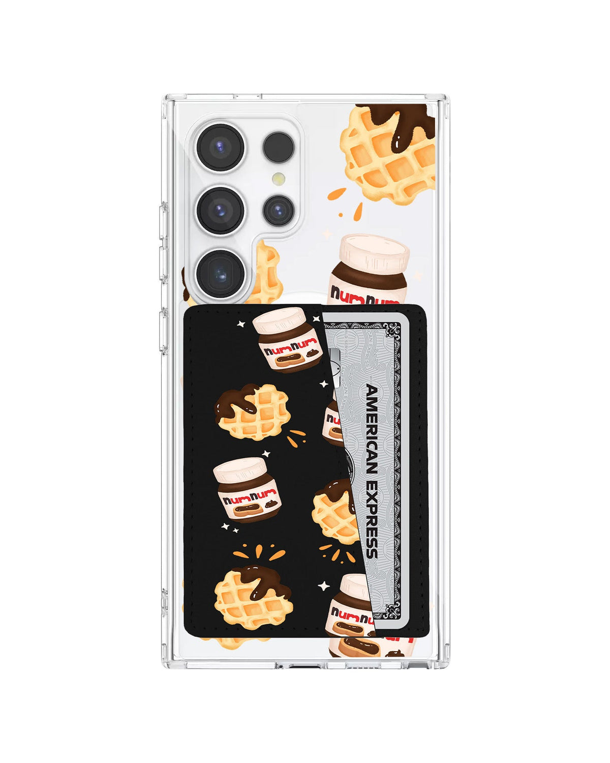 Android Leather Wallet Case - Num Num