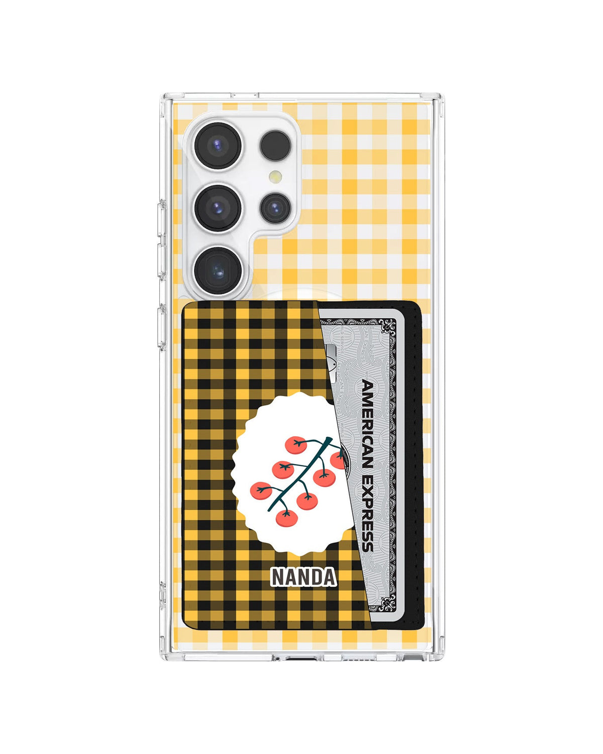 Android Leather Wallet Case - Picnic Day