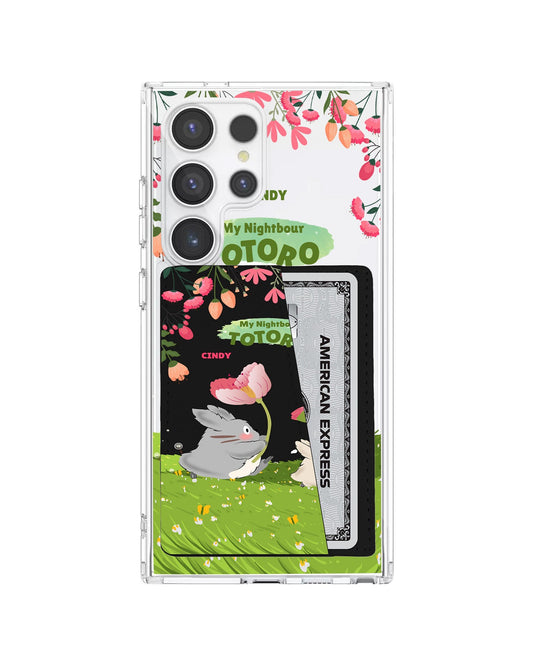 Android Leather Wallet Case - My Nightbour Totoro