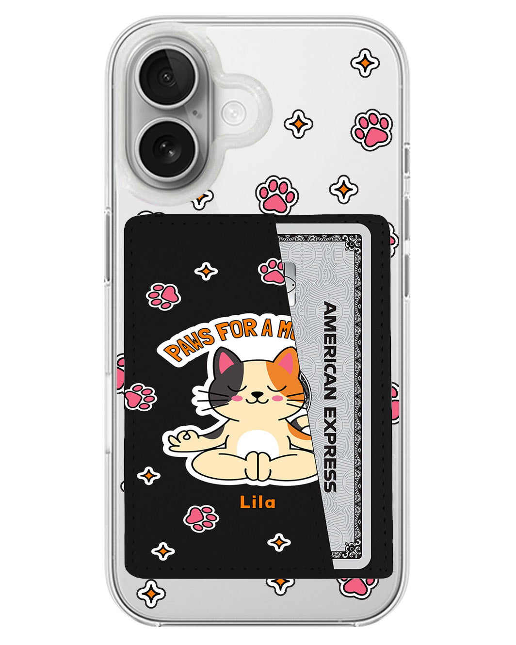 iPhone Leather Wallet Case - Zen & Purrs