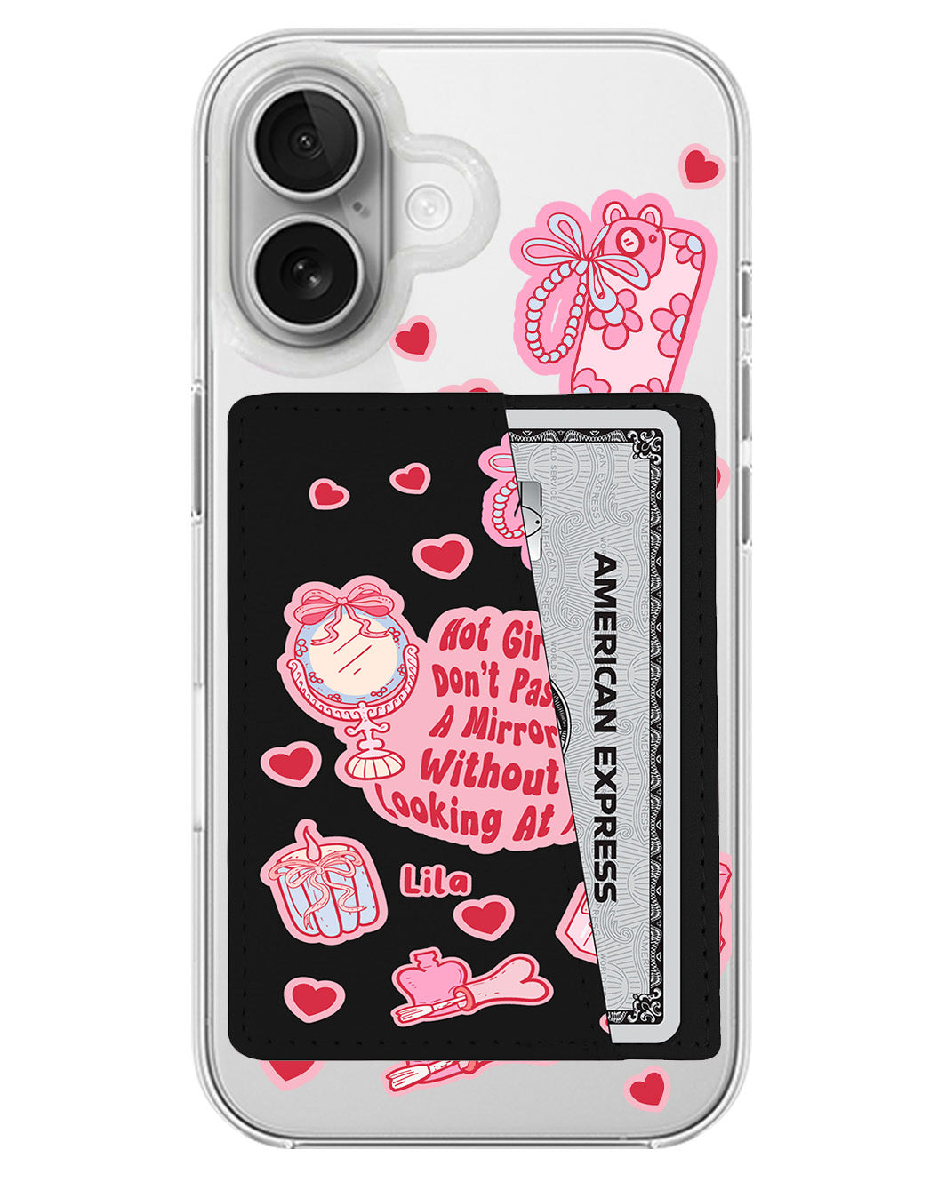 iPhone Leather Wallet Case - Self Confidence