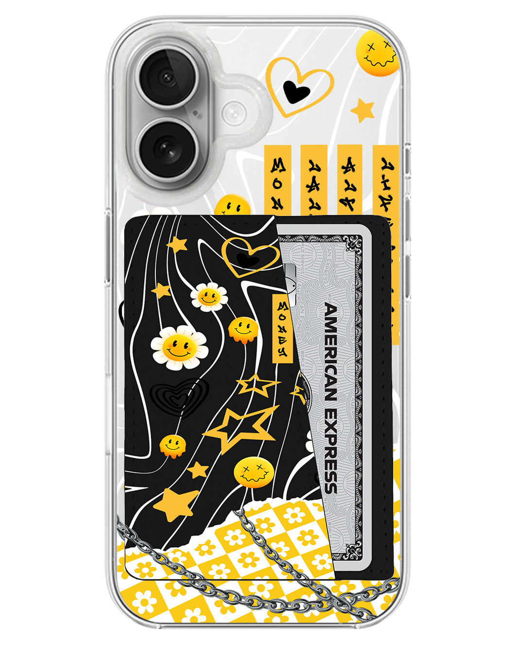 iPhone Leather Wallet Case - Lisa 2