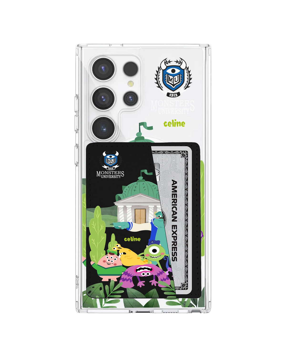 Android Leather Wallet Case - Monster University