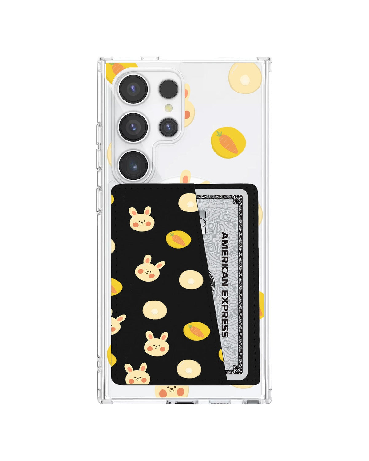 Android Leather Wallet Case - Bunnymoji