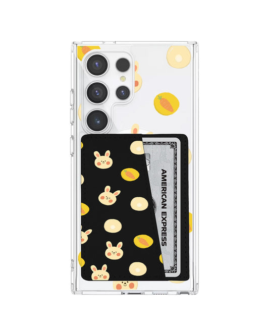 Android Leather Wallet Case - Bunnymoji