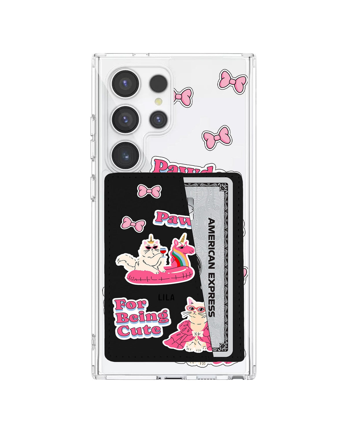 Android Leather Wallet Case - Princess Catnergy