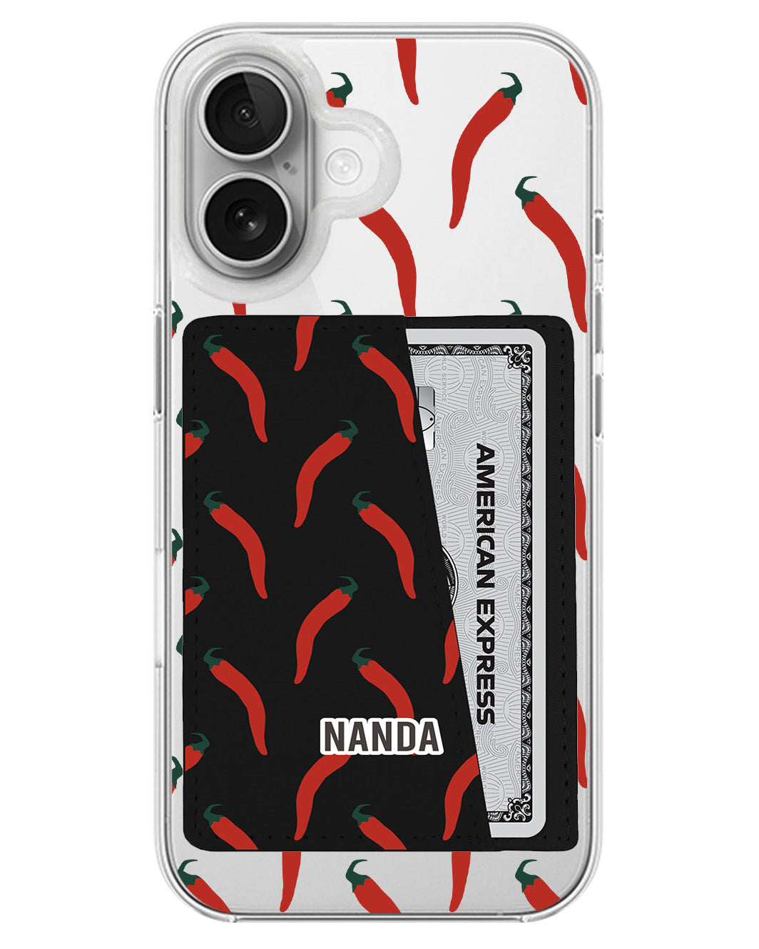 iPhone Leather Wallet Case - Hot Stuff