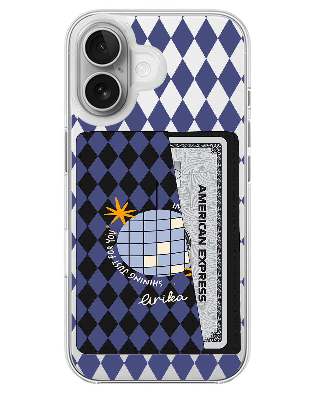 iPhone Leather Wallet Case - Shining For You