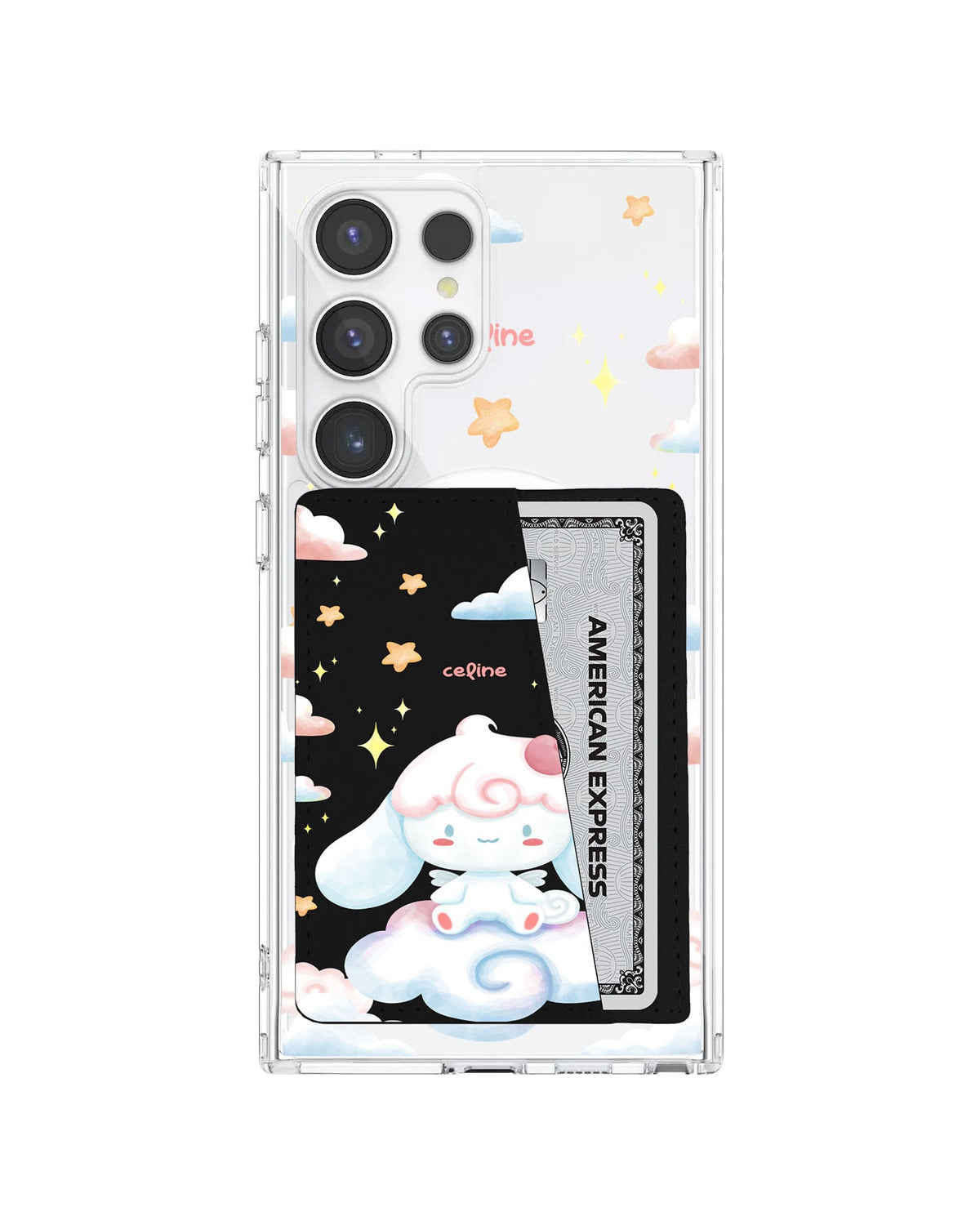 Android Leather Wallet Case - Cinnamoroll
