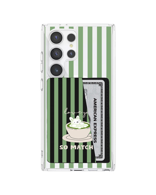 Android Leather Wallet Case - Matcha Love