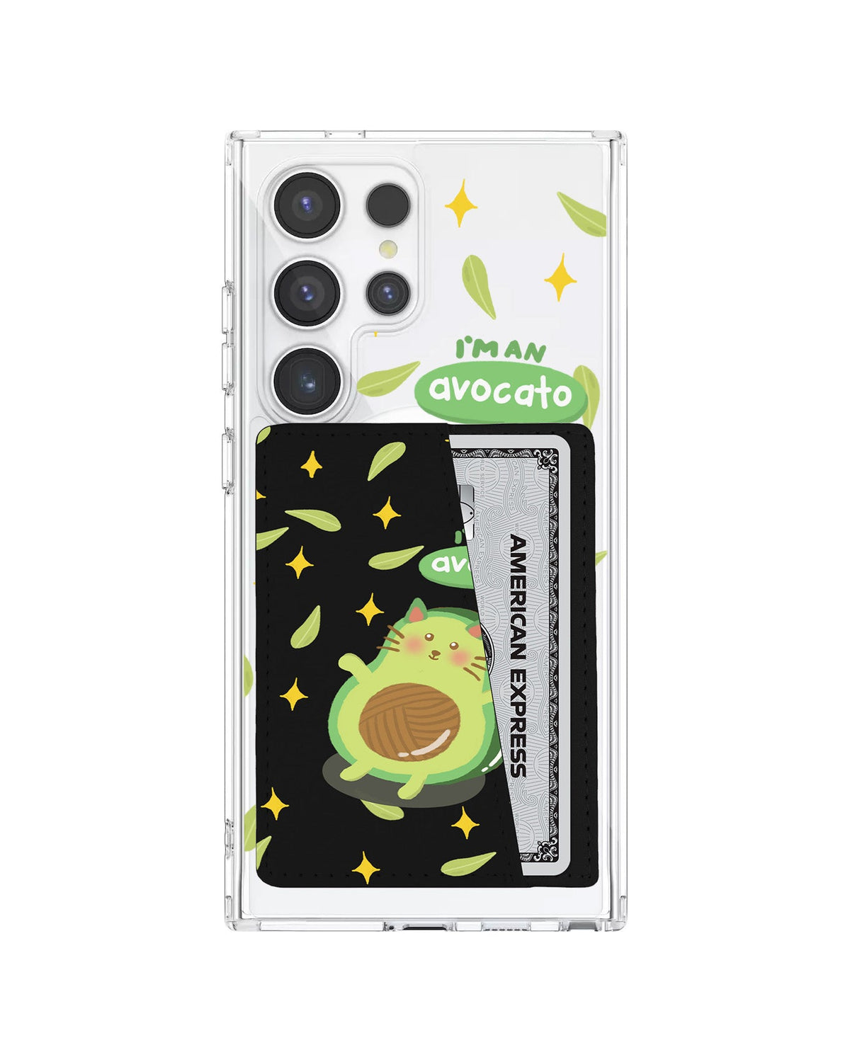 Android Leather Wallet Case - Avo