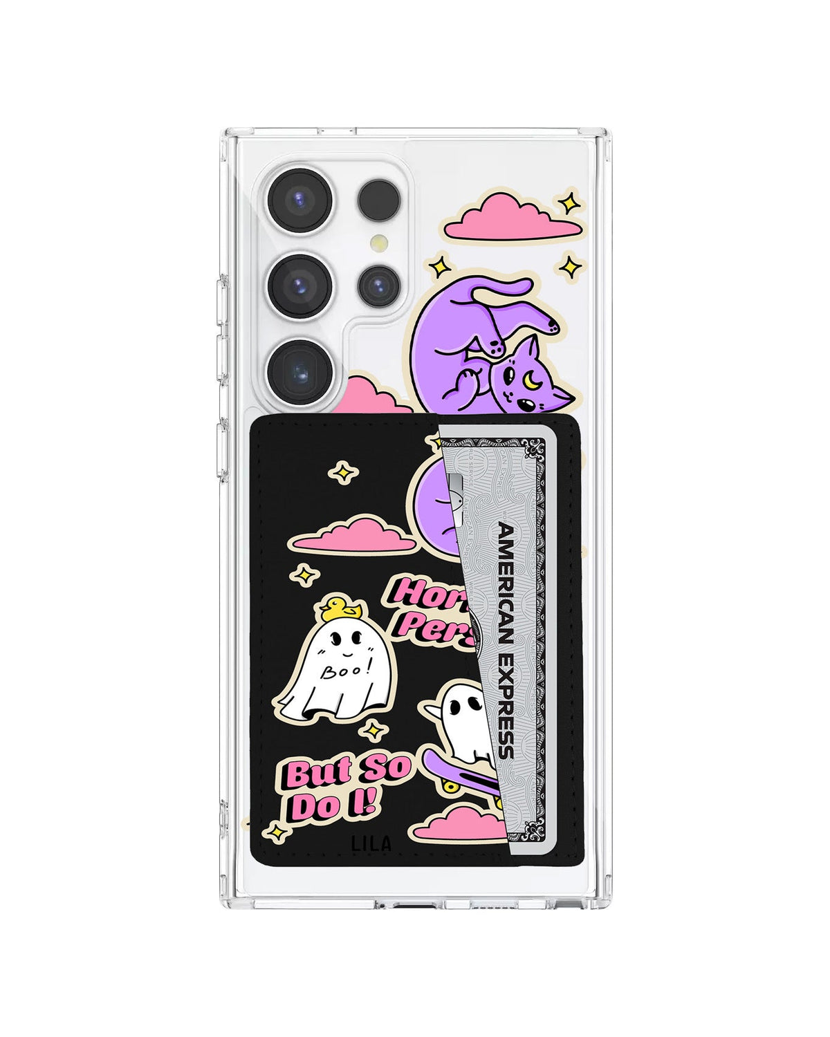 Android Leather Wallet Case - Adorably Haunted
