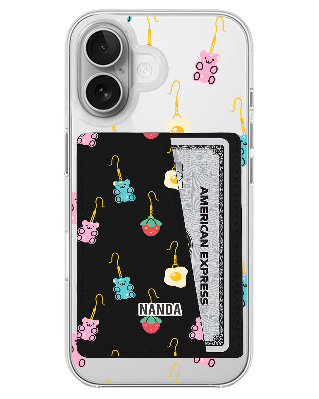 iPhone Leather Wallet Case - Cute Trinkets