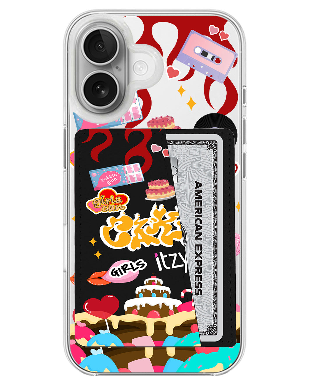 iPhone Leather Wallet Case - Itzy 3