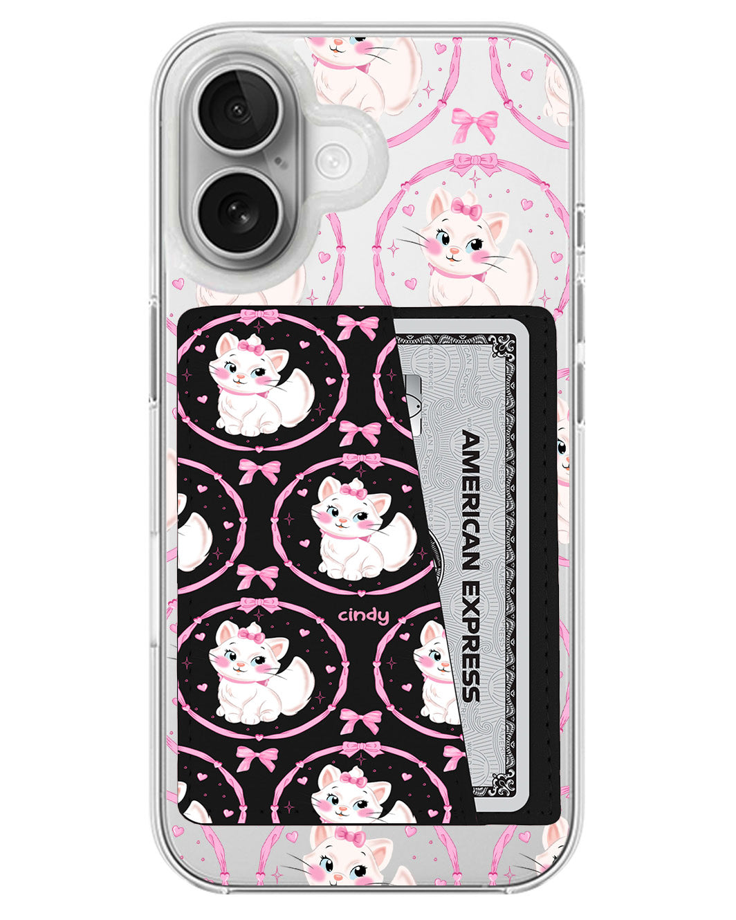 iPhone Leather Wallet Case - Marrie Pattern