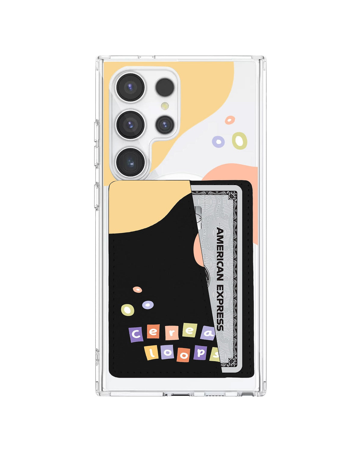 Android Leather Wallet Case - 8AM Cereak Loops