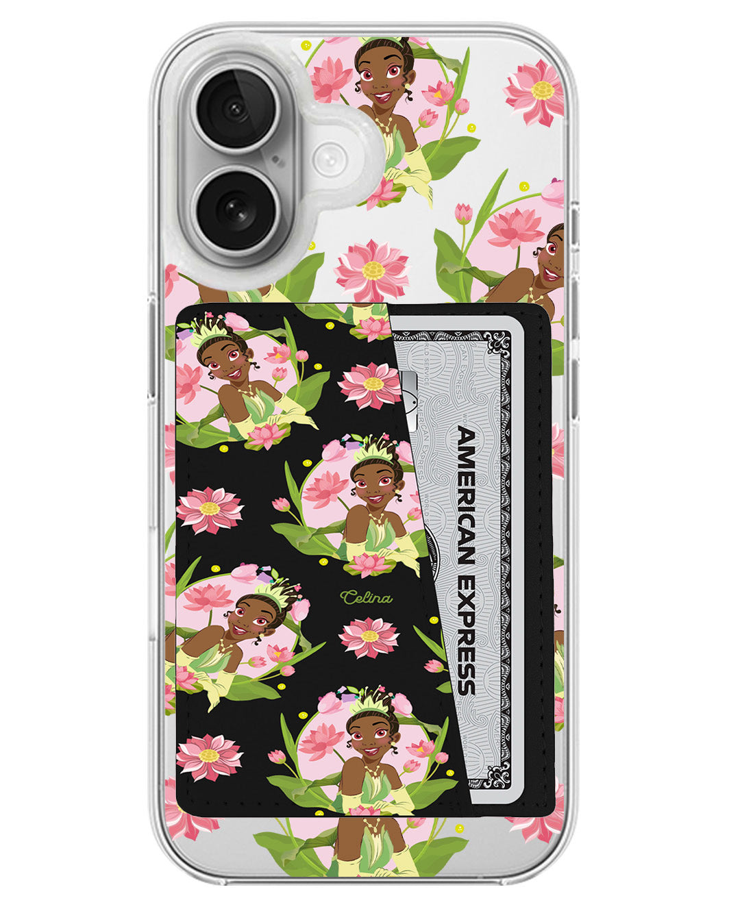 iPhone Leather Wallet Case - Tiana