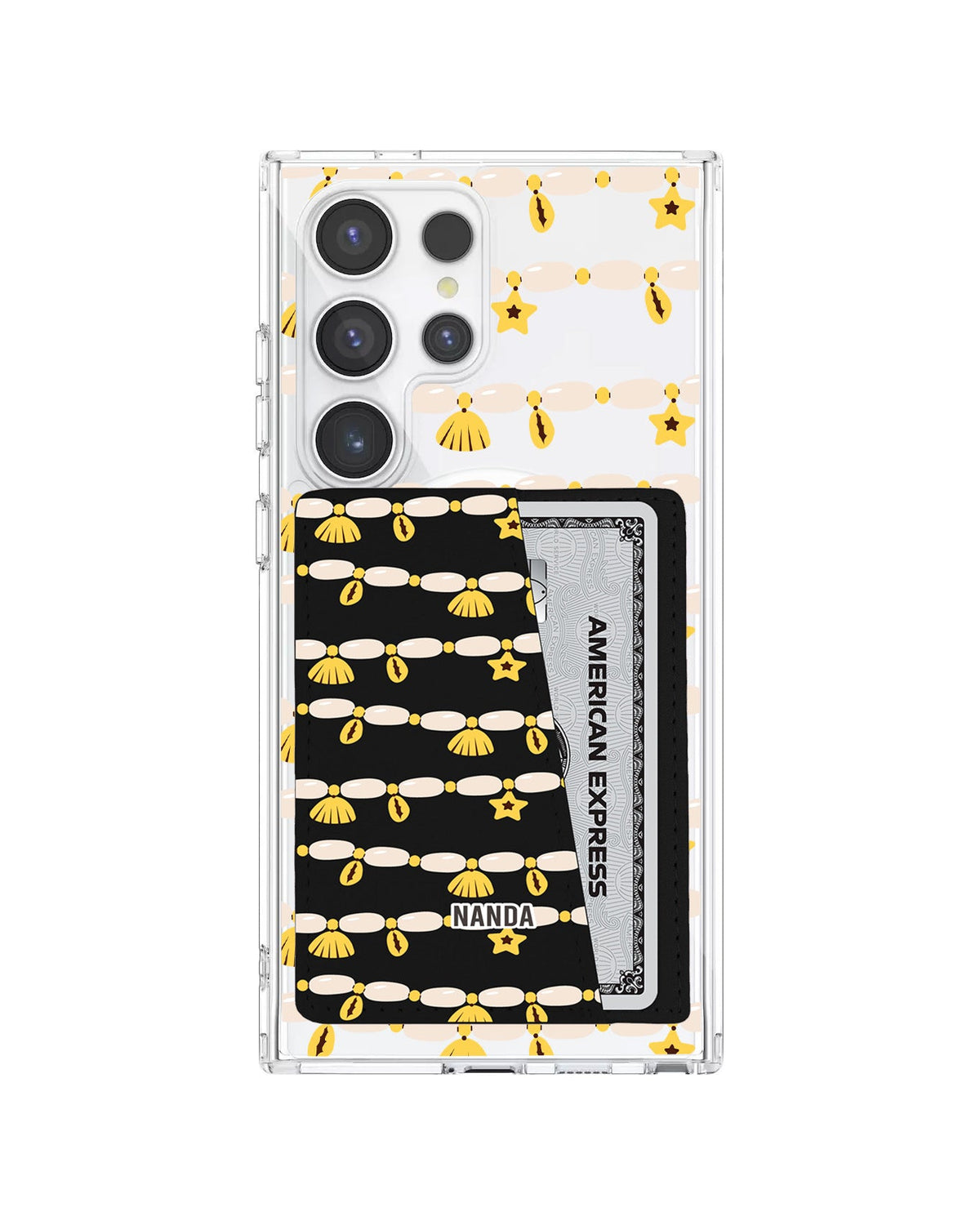 Android Leather Wallet Case - Sea Treasure