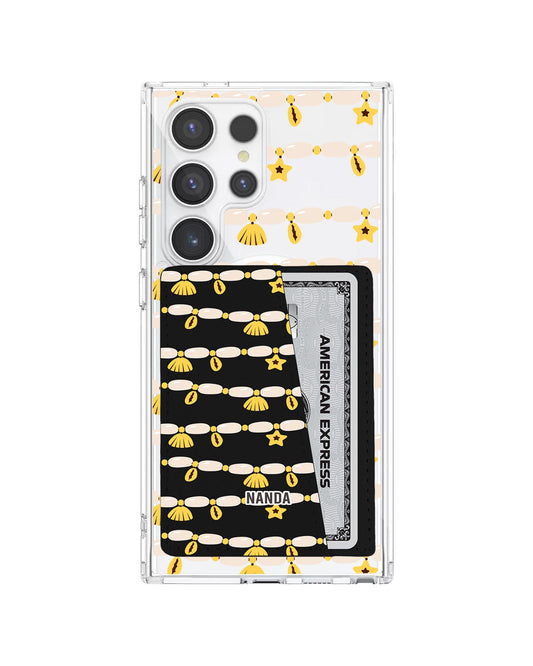 Android Leather Wallet Case - Sea Treasure