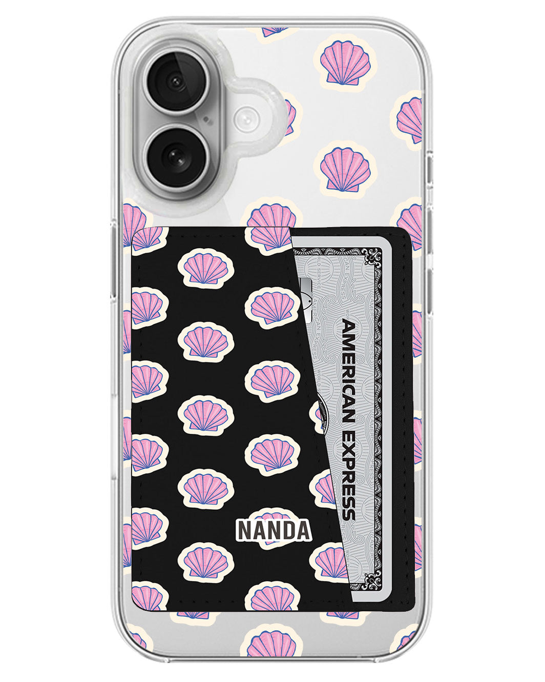iPhone Leather Wallet Case - Mermaid Treasure