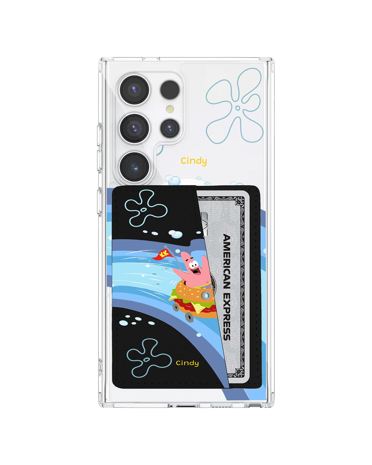 Android Leather Wallet Case - Spongebob Tour