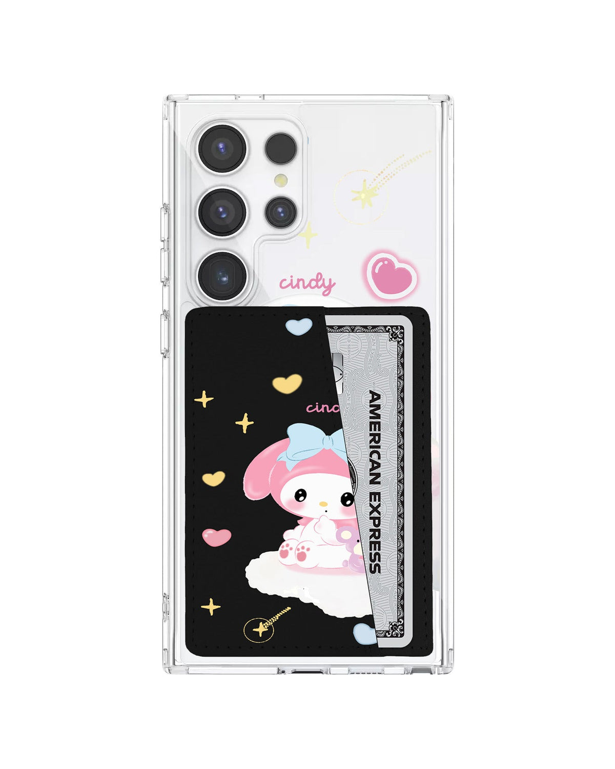 Android Leather Wallet Case - Love Melody