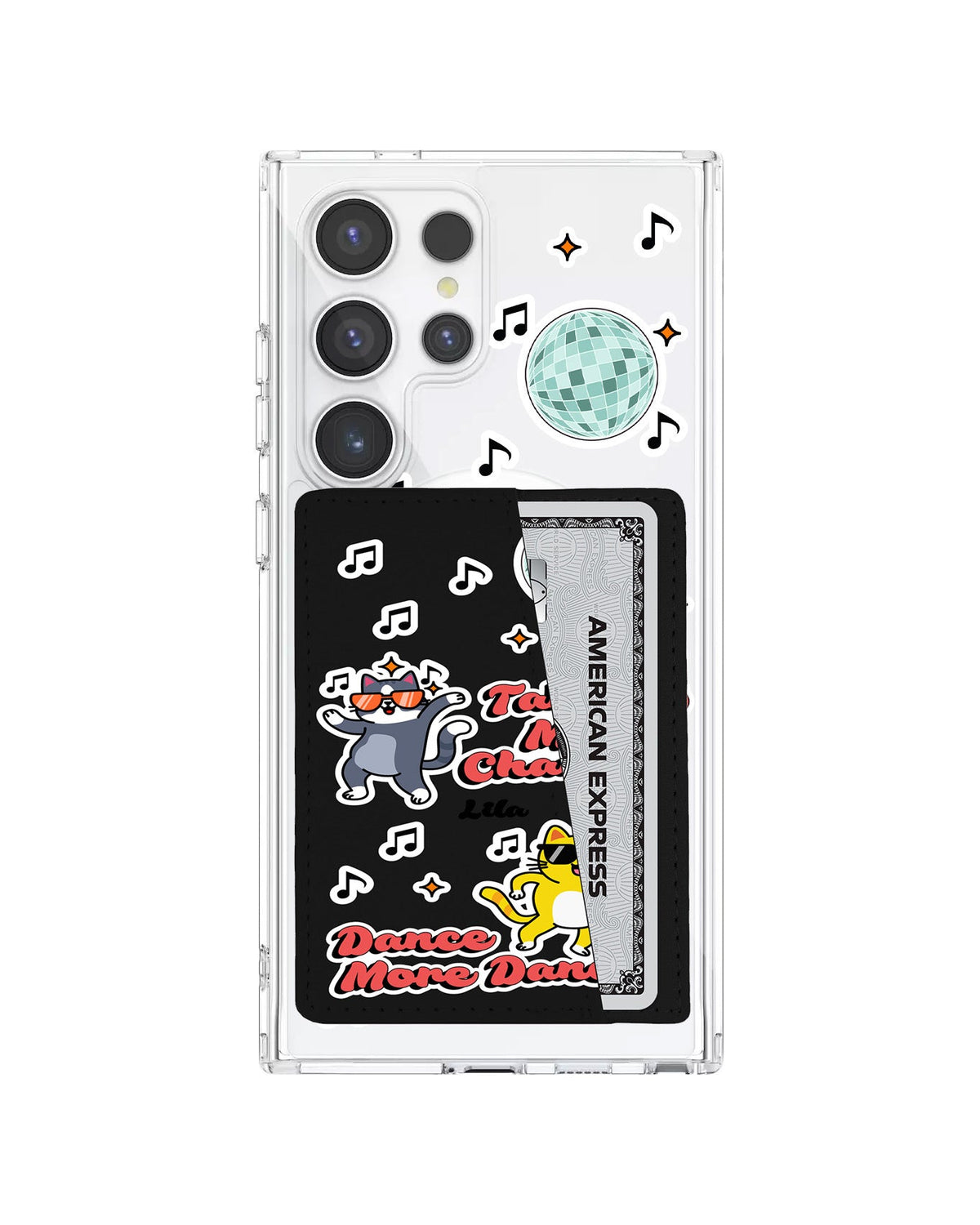 Android Leather Wallet Case - Dance Pawty