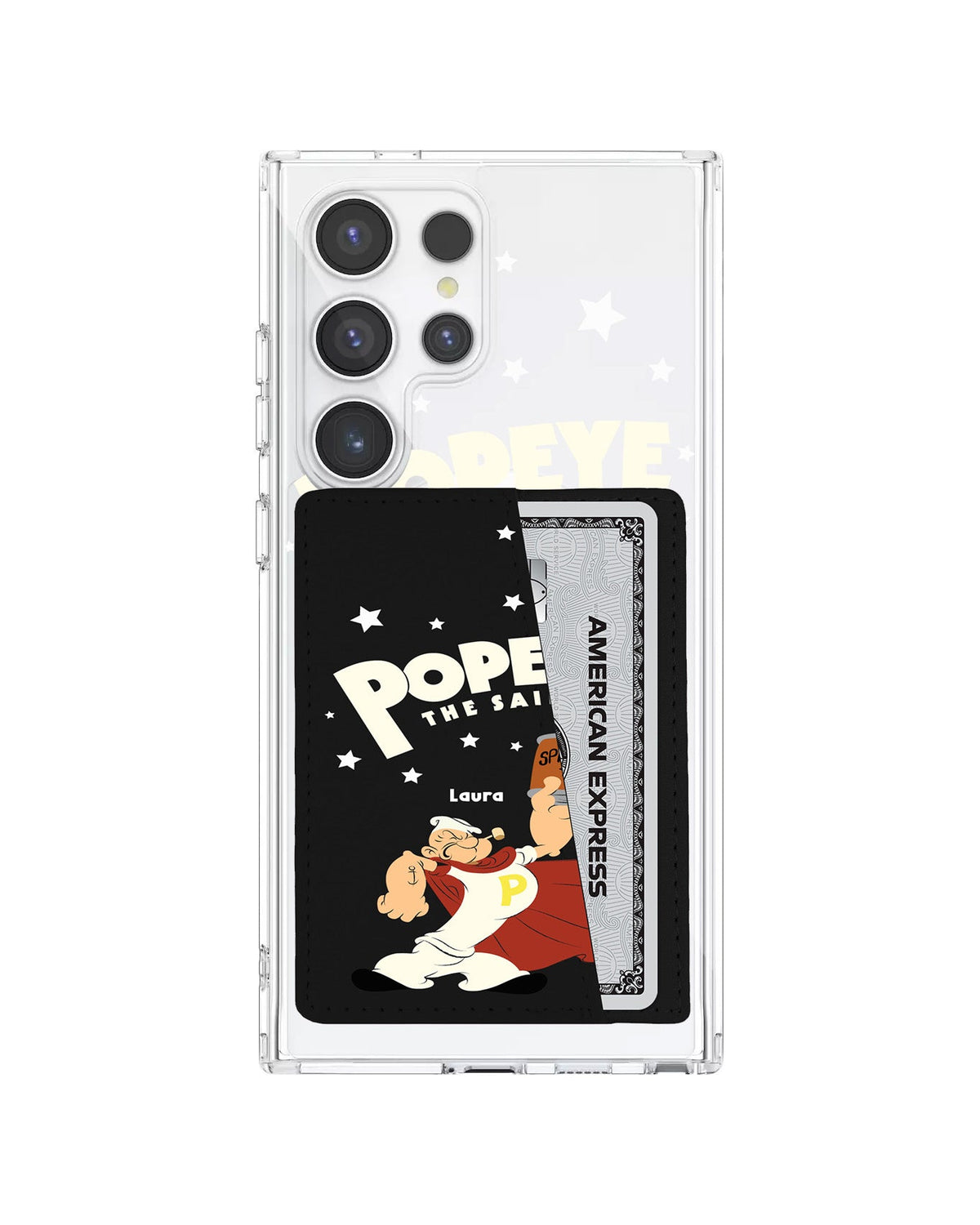 Android Leather Wallet Case - Popeye The Sailor