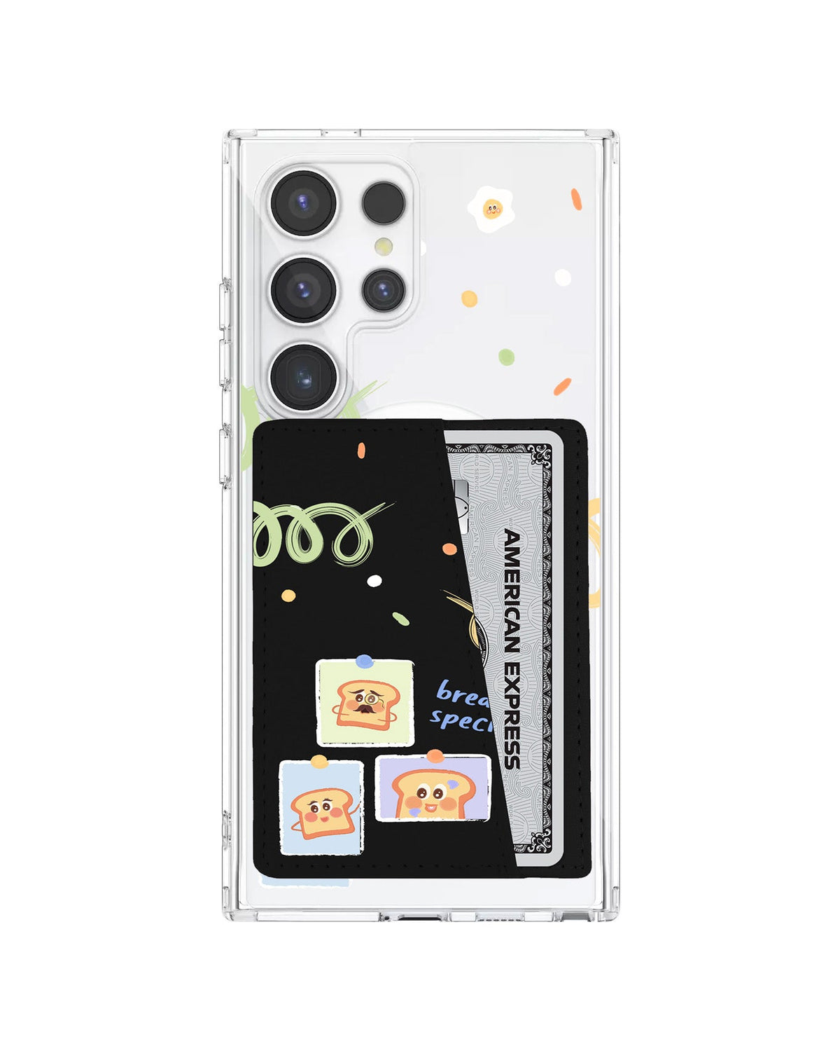 Android Leather Wallet Case - 12PM Mrs. Eggsy