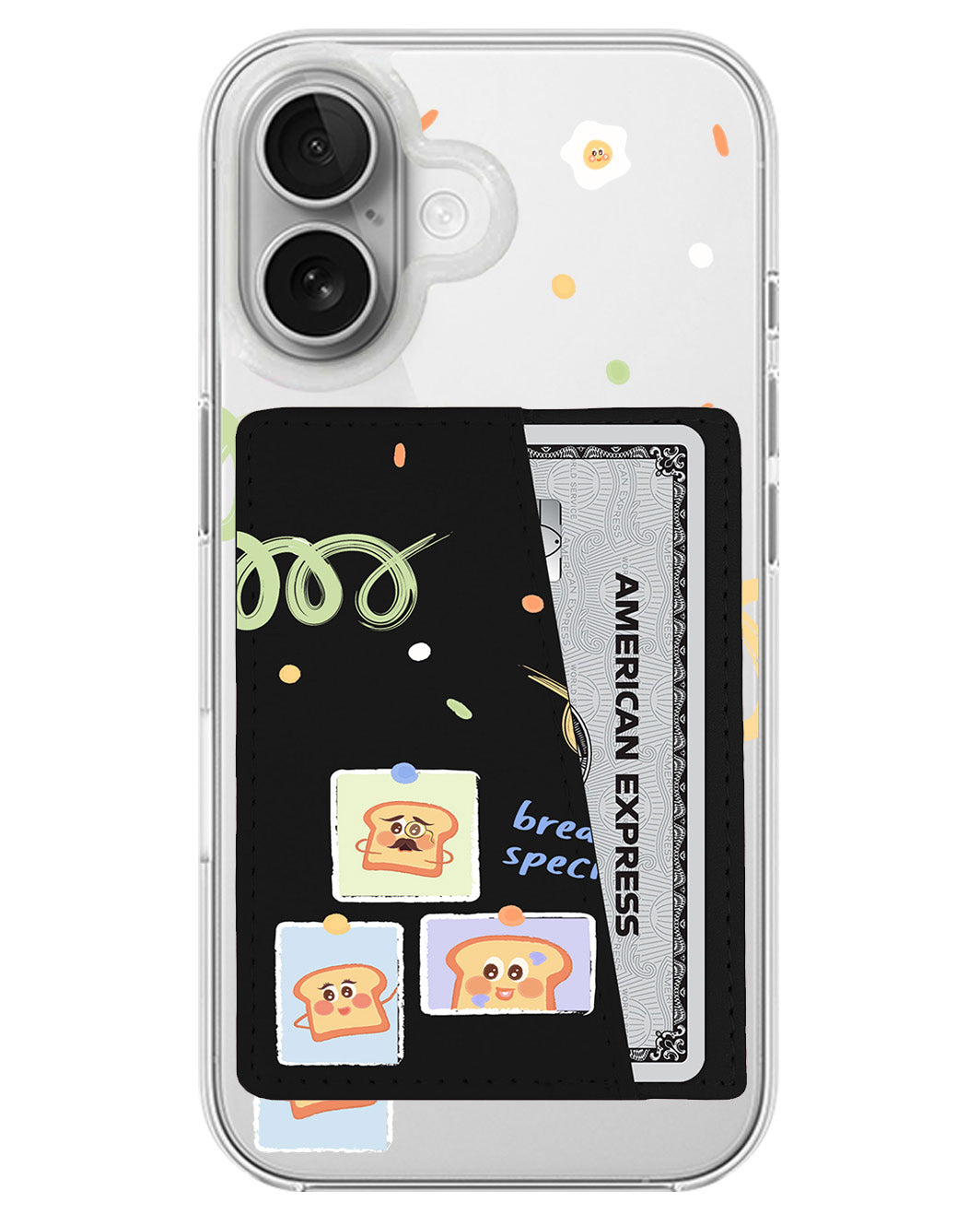 iPhone Leather Wallet Case - Mrs. Eggsy