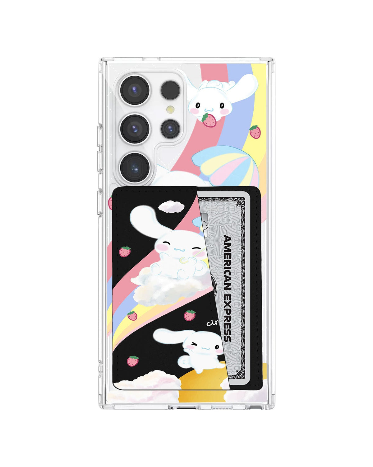 Android Leather Wallet Case - Cinnamoroll Play
