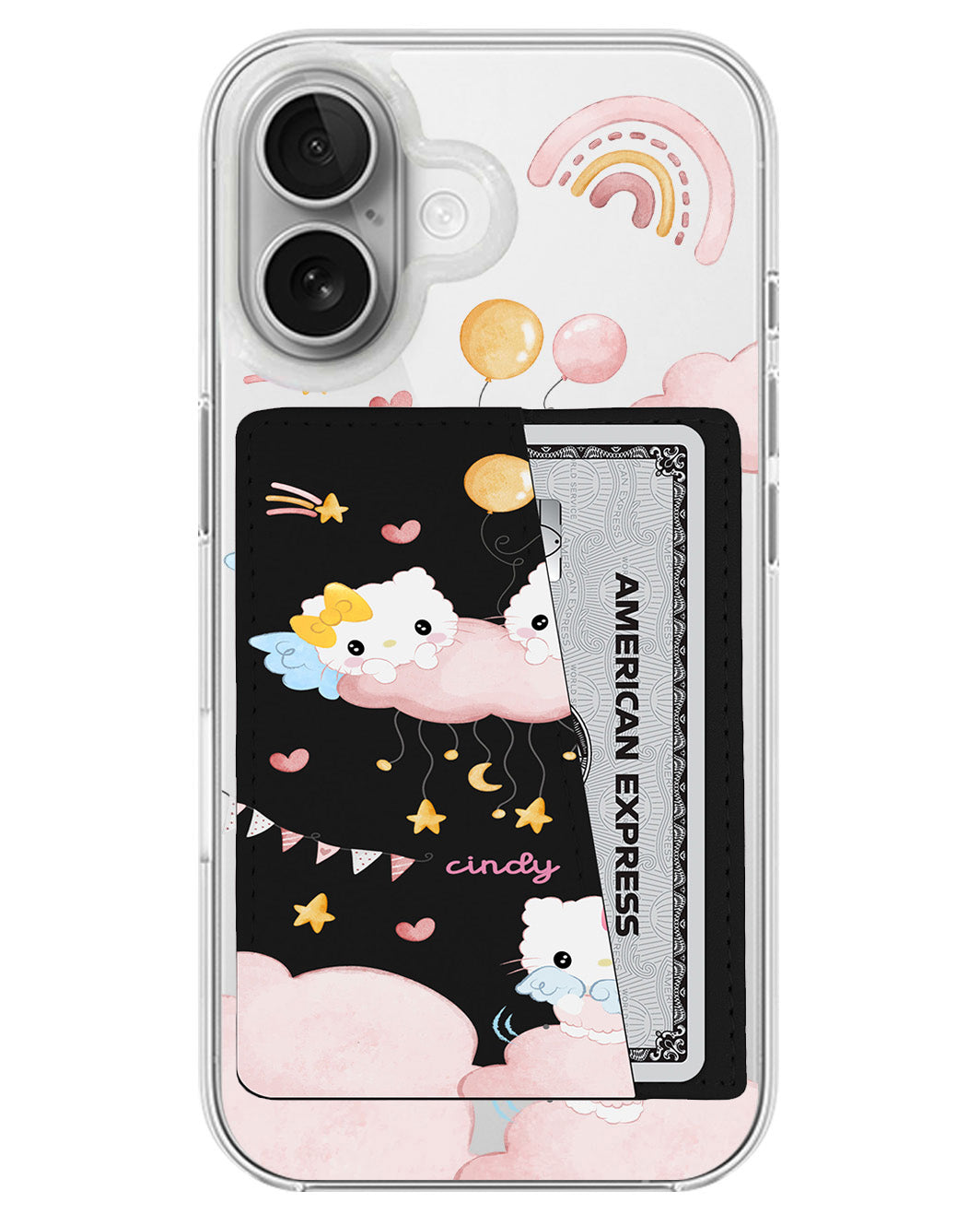 iPhone Leather Wallet Case - Hello Dream
