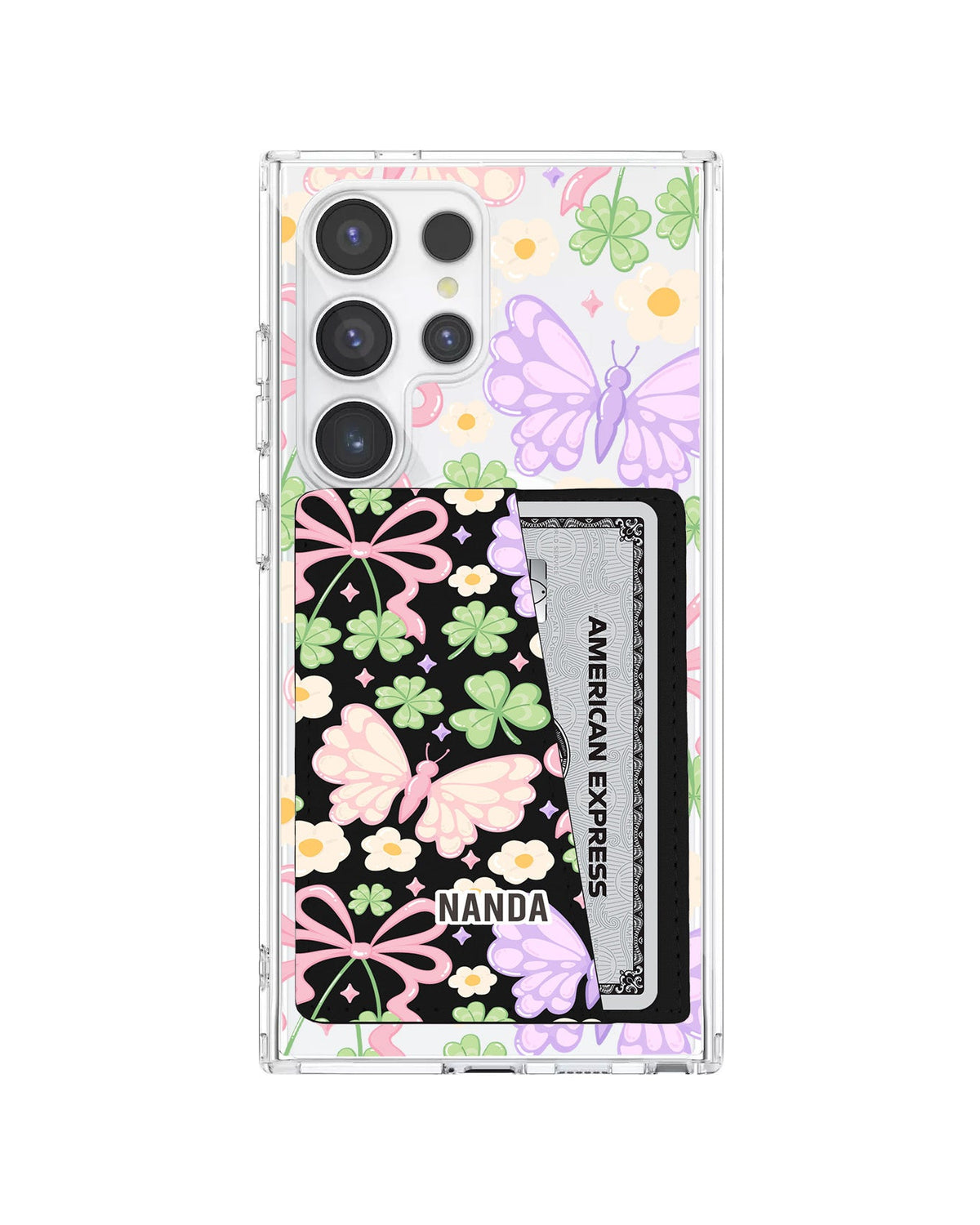 Android Leather Wallet Case - Spring Waltz