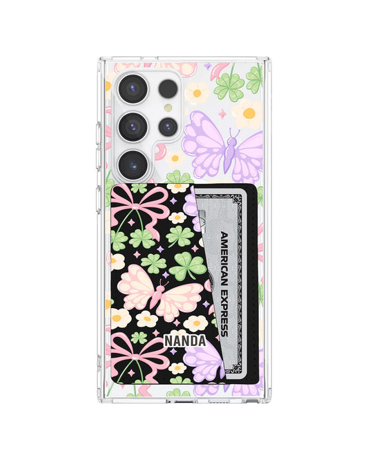 Android Leather Wallet Case - Spring Waltz