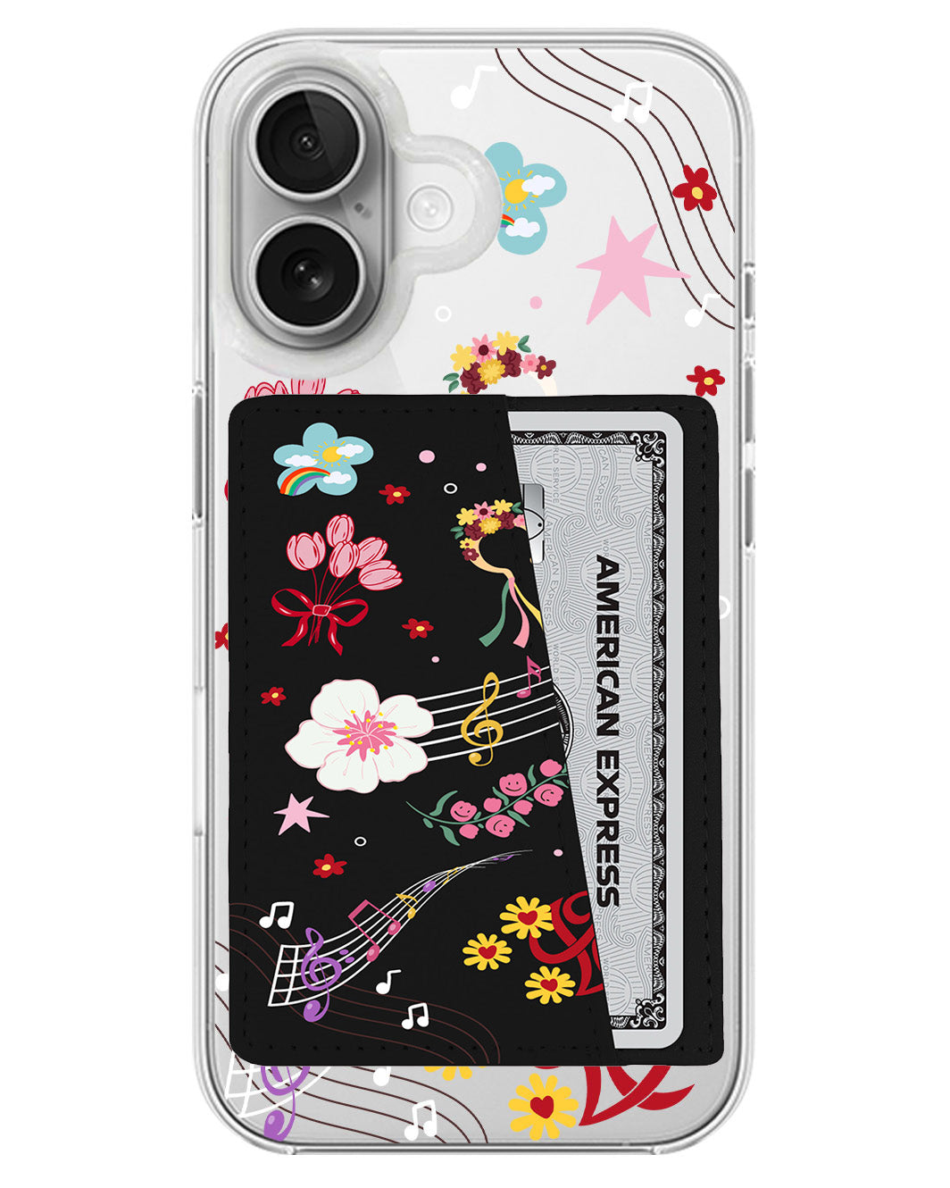 iPhone Leather Wallet Case - Red Velvet 3