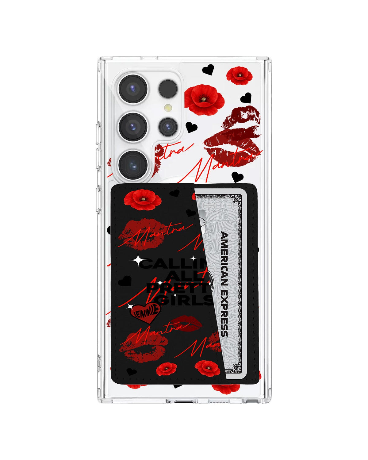 Android Leather Wallet Case - Jennie Pretty Girls