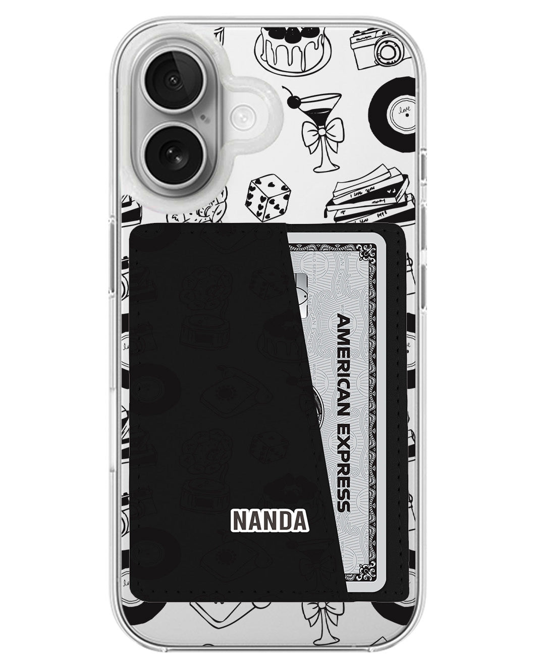 iPhone Leather Wallet Case - Sugar Rush
