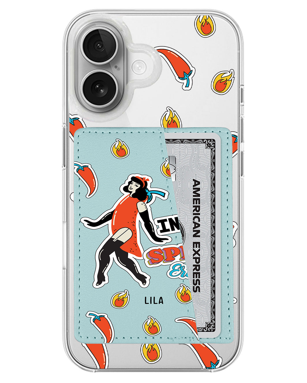 iPhone Leather Wallet Case - In My Spicy Era