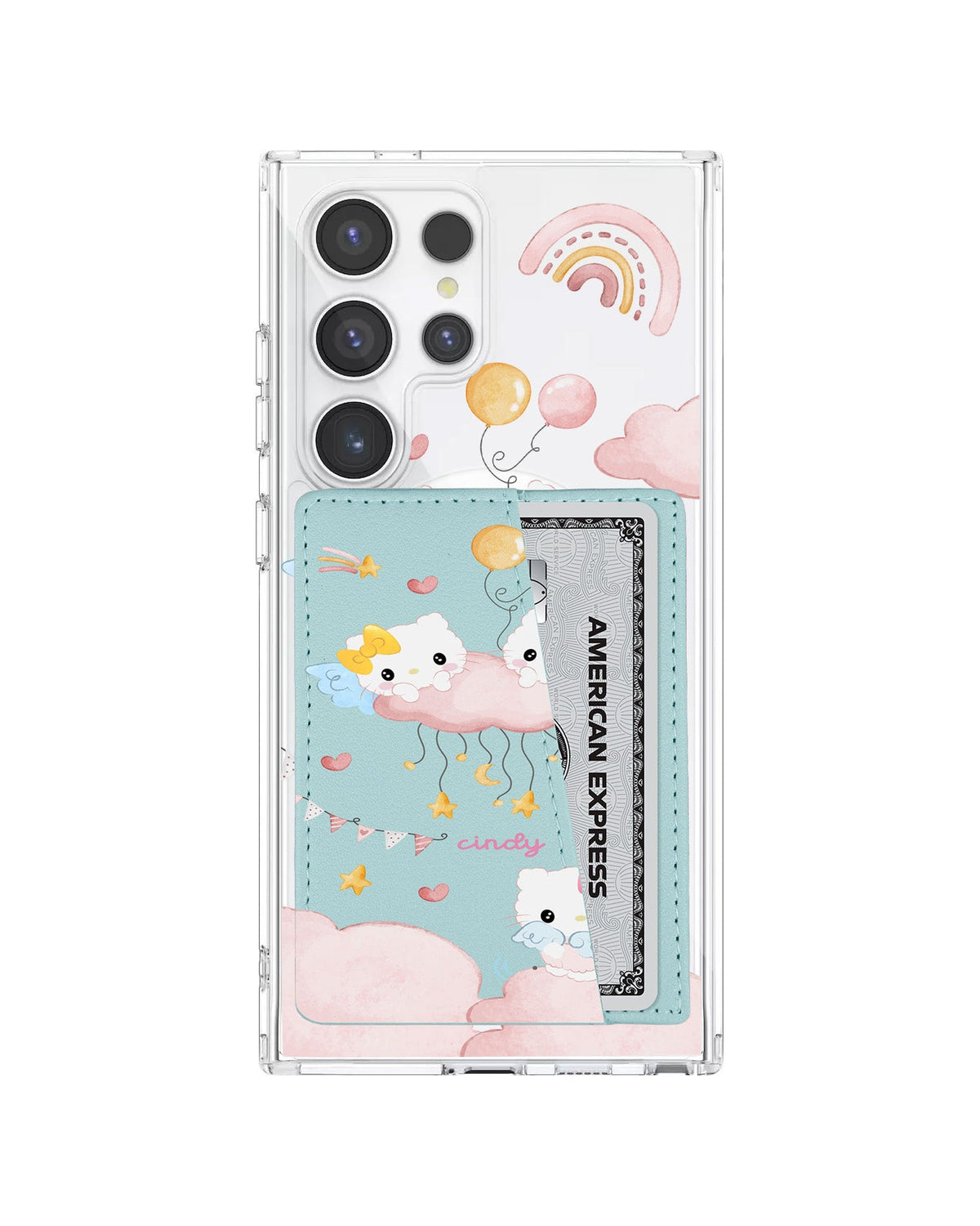 Android Leather Wallet Case - Hello Dream